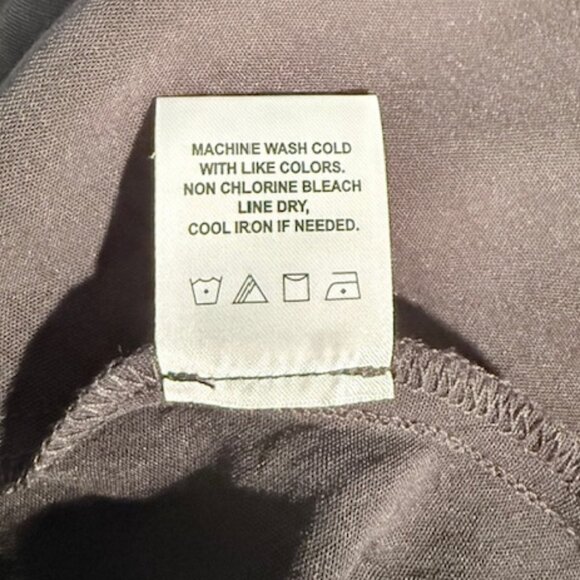 Violet B Lightweight Black A-Line Skirt- Size XL - Picture 8 of 9